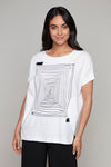 Carre Noir - Textured Woven Tank