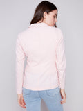 Charlie B- Solid Linen Blazer