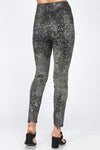 MRENA- Distressed Pinwheel Wallpaper Leggings