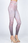 MRENA- Ombre Pink Animal Print Legging