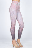 MRENA- Ombre Pink Animal Print Legging