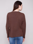 Charlie B- Basic Long Sleeve V-Neck