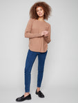 Charlie B- Round Hem Sweater
