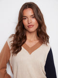 Charlie B- Clour Block Sweater