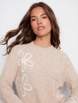Charlie B- Oat Mock Neck Sweater