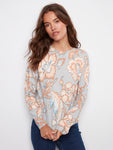 Charlie B - Baroque Long Sleeve Sweater