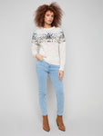 Charlie B - Jacquard Knit Sweater