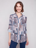 Charlie B - Patchwork Blouse
