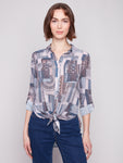 Charlie B - Patchwork Blouse