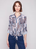 Charlie B - Patchwork Blouse