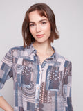 Charlie B - Patchwork Blouse