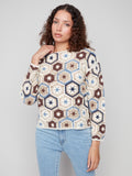 Charlie B - Multicoloured Crochet Top