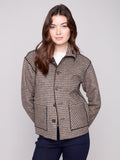 Charlie B- Reversible Plaid Jacket