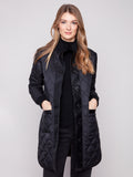 Charlie B- Reversible Quilted Puffer Jacket