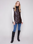 Charlie B- Faux Leather Vest