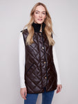 Charlie B- Faux Leather Vest