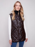Charlie B- Faux Leather Vest