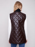 Charlie B- Faux Leather Vest