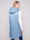 Charlie B - Long Pearlized Puffer Vest