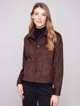 Charlie B- Faux Suede Jacket