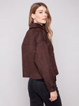 Charlie B- Faux Suede Jacket