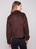 Charlie B- Faux Suede Jacket