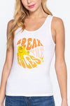 Active USA - Break The Rules Tank Top