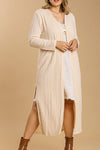 Umgee - Open front long body cardigan
