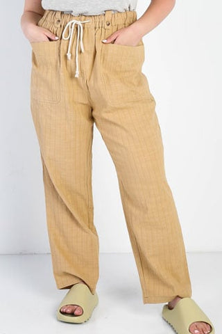 Very J - Plus textured two pocket pants