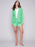 Charlie B- Solid Linen Blazer