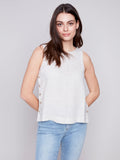 Charlie B- Linen Blouse