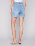 Charlie B- Cuffed Denim Short