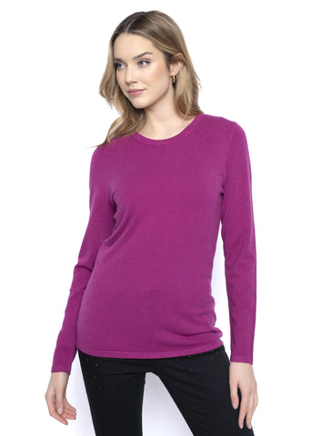 Picadilly- Long Sleeve Crew Neck Top