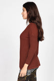 MRENA- Patched Stitch Loose Tunic