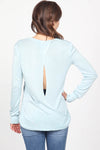 MRENA- Long Sleeve Criss-Cross Tunic