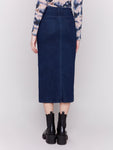 Charlie B- Long Denim Skirt