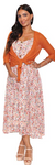 Papa Fashions - Printed Floral Dress
