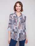 Charlie B - Patchwork Blouse