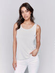 Charlie B- Reversible Bamboo Cami - Greige