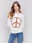 Charlie B- Peace Sign Sweater