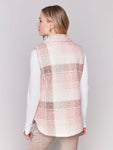 Charlie B - Bucle Plaid Long Vest