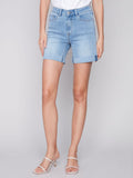 Charlie B- Cuffed Denim Short