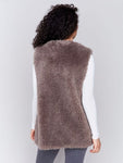 Charlie B- Long Faux Fur Vest